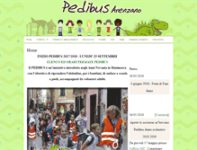 Tablet Screenshot of pedibusarenzano.it